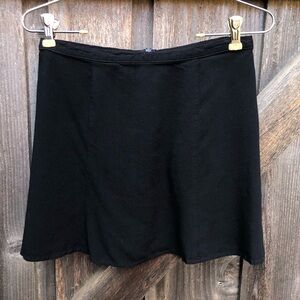 American Apparel black mini skirt